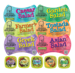 Five Star School Salad Labels